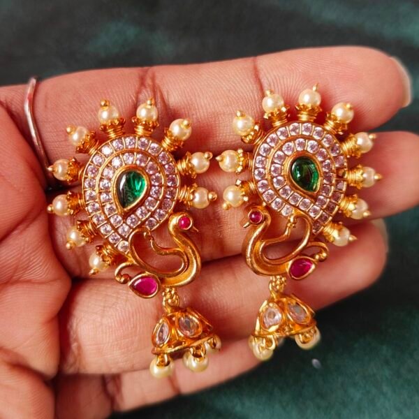 Peacock Shape Earrings